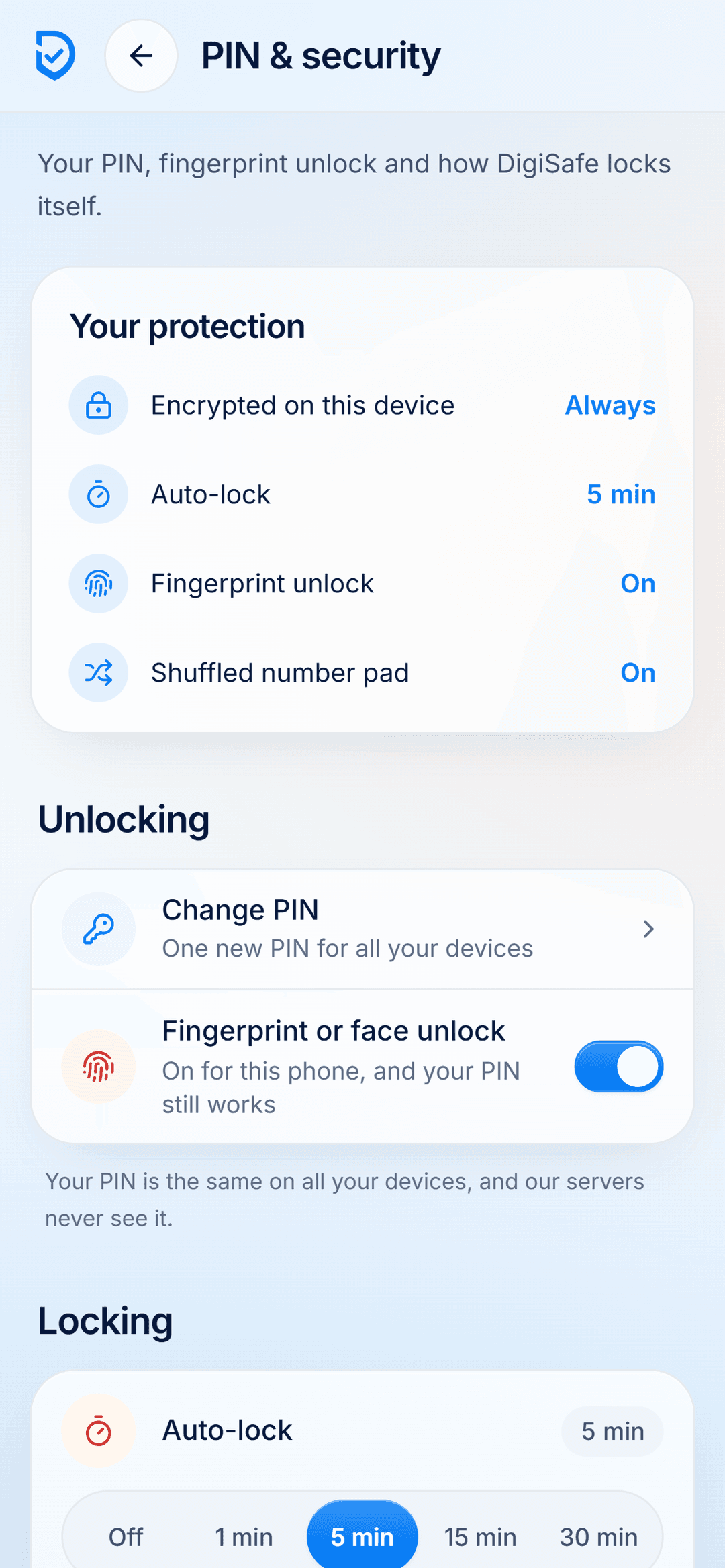Aadhaar Biometric Lock, Unlock and Authentication History